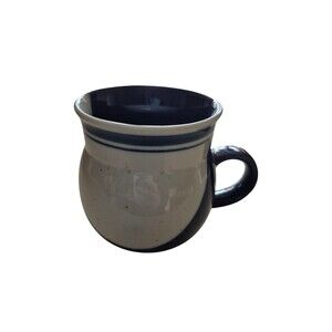 Handmade Pottery Mug Cobalt Blue 10oz.